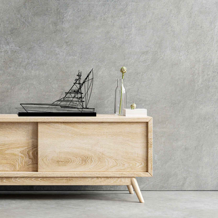 64 Silhouette Metal Art Stand