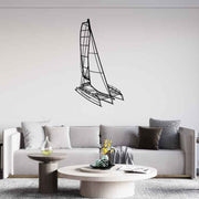 52 Angle Silhouette Metal Wall Art