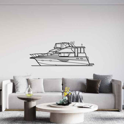 48 2002 Silhouette Metal Wall Art