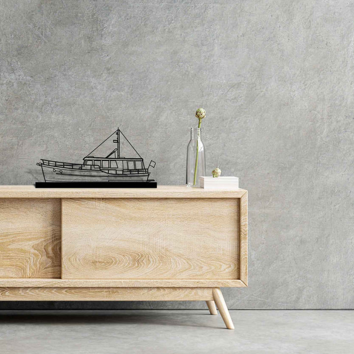 Coast Hopper 40OC Silhouette Metal Art Stand