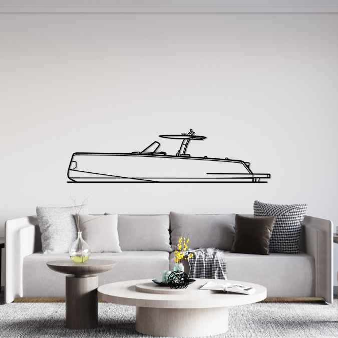 P43 2023 Silhouette Metal Wall Art