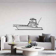 41 1987 Silhouette Metal Wall Art