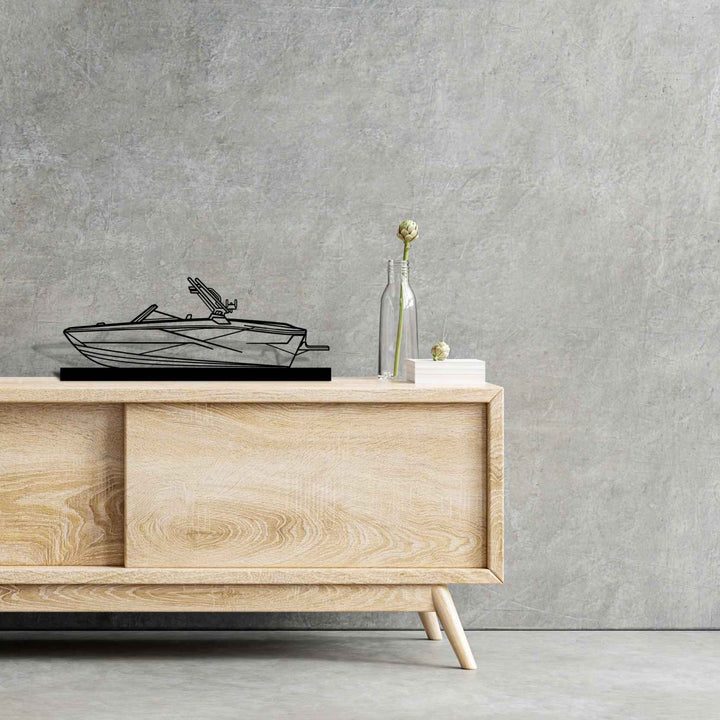 H22 Silhouette Metal Art Stand