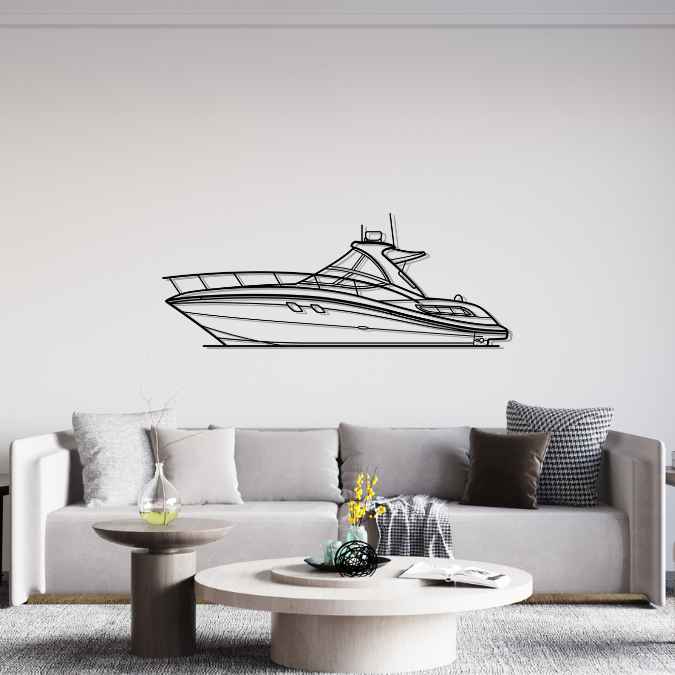 Sundancer 330 2009 Silhouette Metal Wall Art