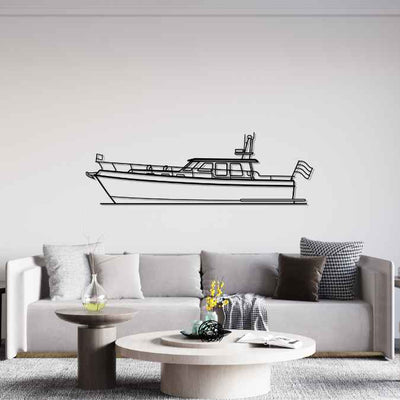 Stanza 42 Silhouette Metal Wall Art