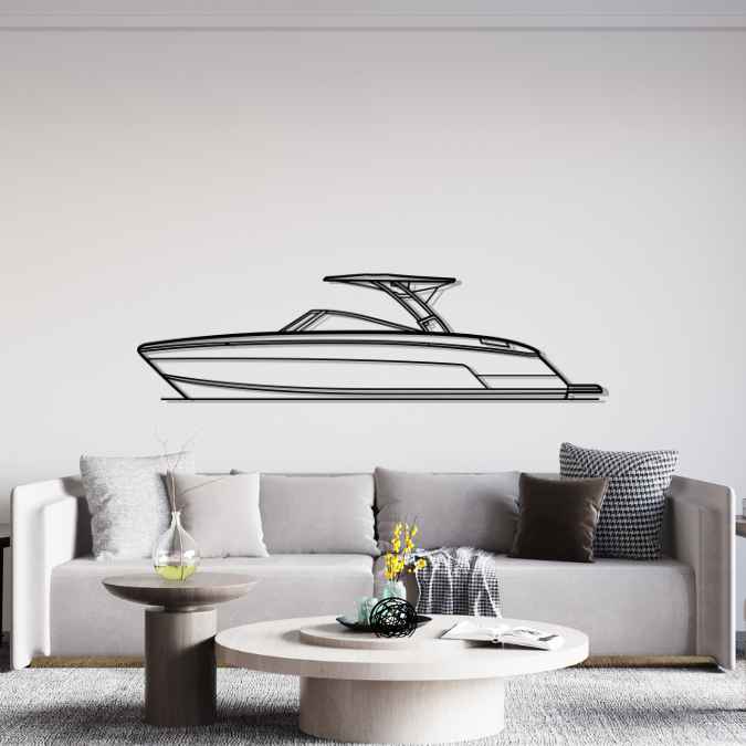 R6 2022 Silhouette Metal Wall Art