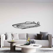 SC 37 Angle Silhouette Metal Wall Art