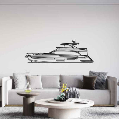 72 Fly 2023 Silhouette Metal Wall Art