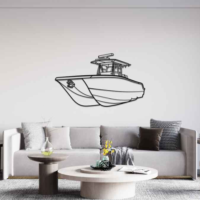 33 2023 Angle Silhouette Metal Wall Art