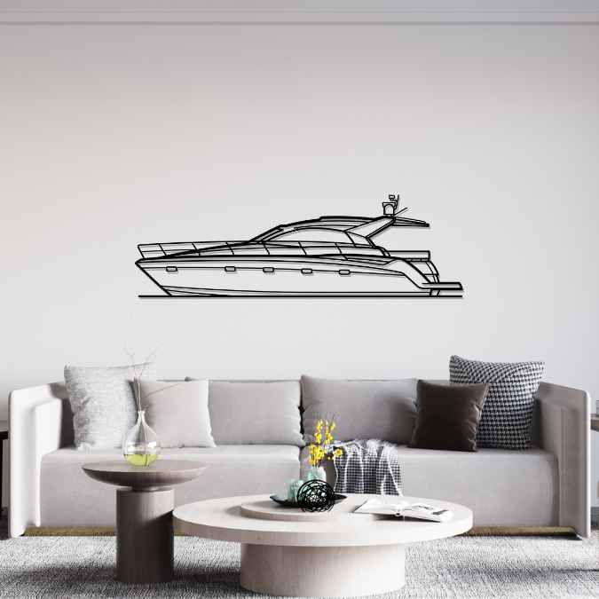 440S 2012 Silhouette Metal Wall Art