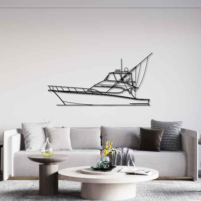 68 Convertible 2011 Silhouette Metal Wall Art