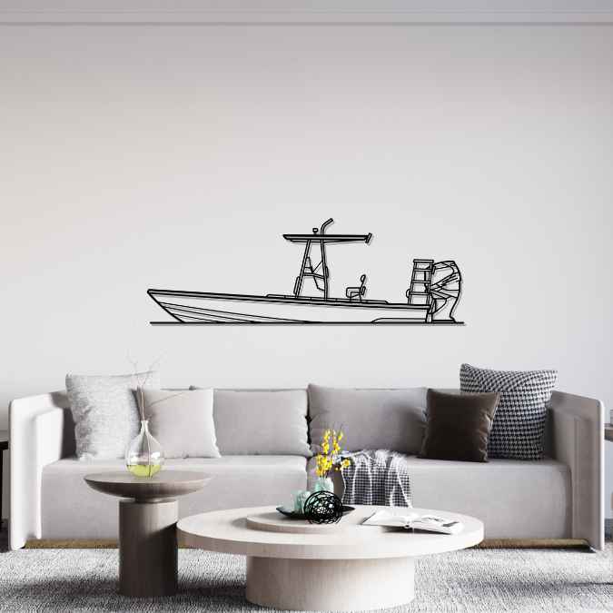 2400CC 2000 Silhouette Metal Wall Art