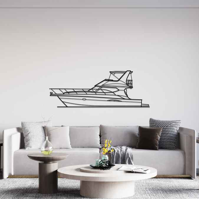34 2004 Silhouette Metal Wall Art