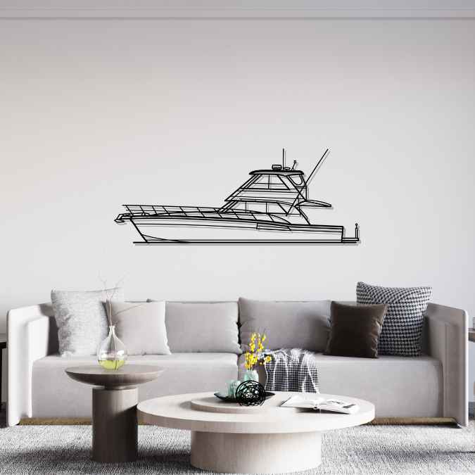 48 2004 Silhouette Metal Wall Art