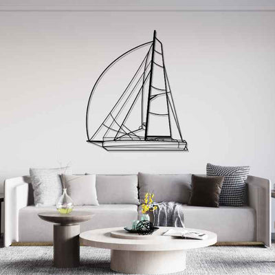 Class 40 Angle Silhouette Metal Wall Art