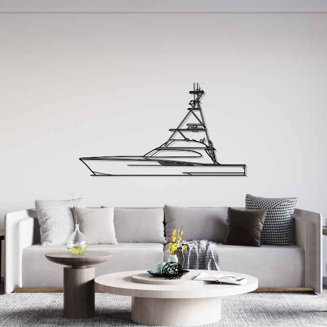 60 2005 Silhouette Metal Wall Art