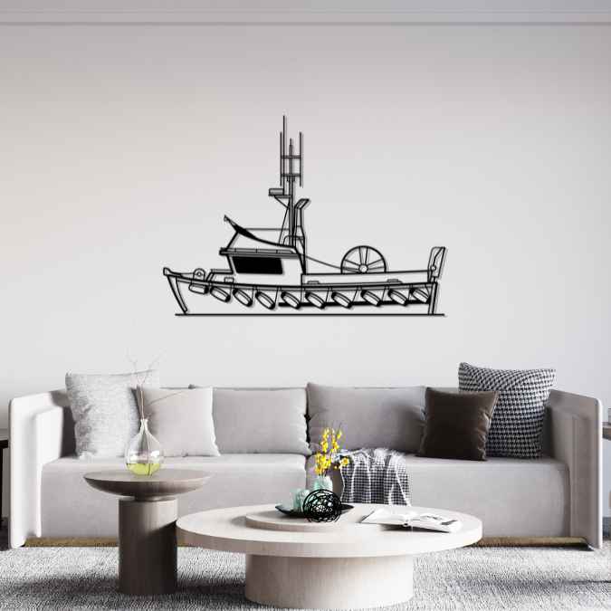 Wegley 1989 Silhouette Metal Wall Art