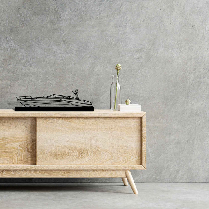 63 Virtus Silhouette Metal Art Stand
