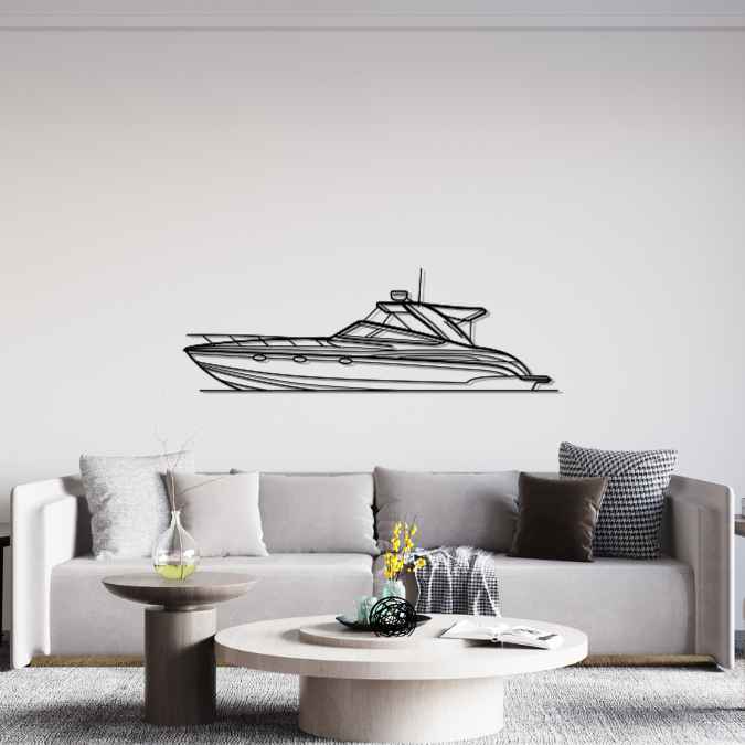 370SS 2007 Silhouette Metal Wall Art