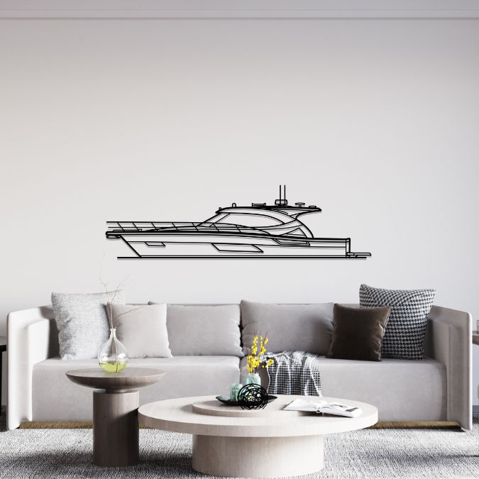 445 SUV 2024 Silhouette Metal Wall Art