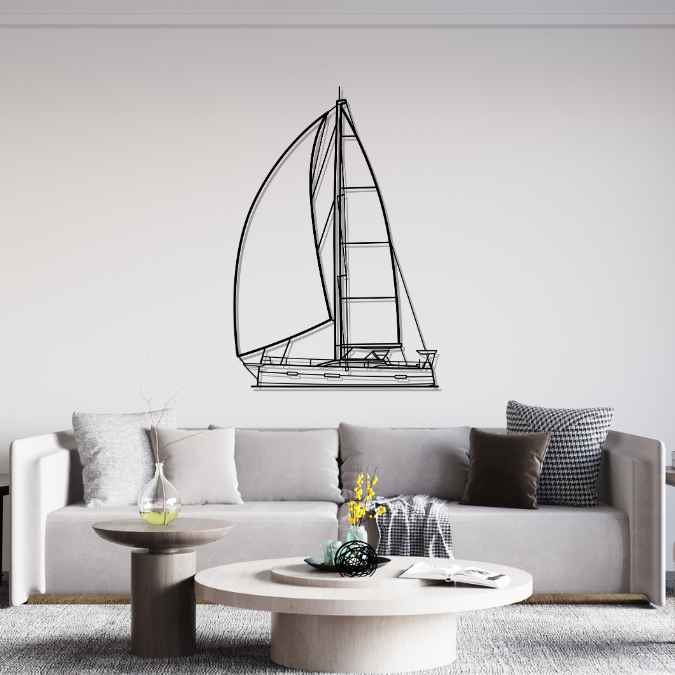RM 1370 2018 Front Silhouette Metal Wall Art