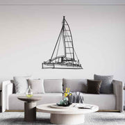 55 Angle Silhouette Metal Wall Art