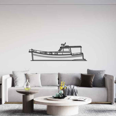 120 HT Silhouette Metal Wall Art