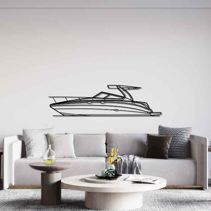 280 Sundancer 2006 Silhouette Metal Wall Art