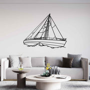 Adventurer Angle Silhouette Metal Wall Art