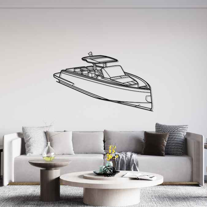 43 2018 Angle Silhouette Metal Wall Art