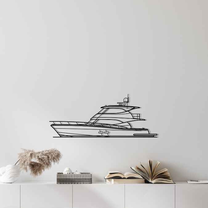 M54 2019 Silhouette Metal Wall Art