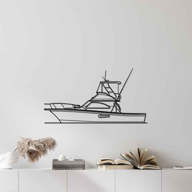 36 2004 Silhouette Metal Wall Art