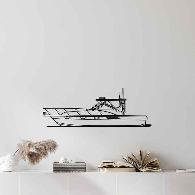 3100 2004 Silhouette Metal Wall Art