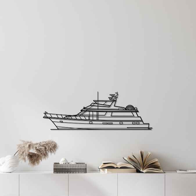 70 1991 Silhouette Metal Wall Art