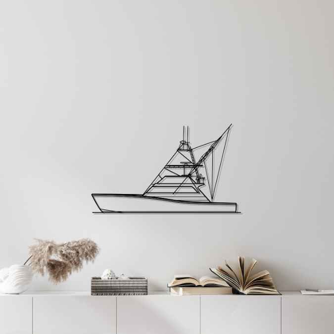 51 1985 Silhouette Metal Wall Art