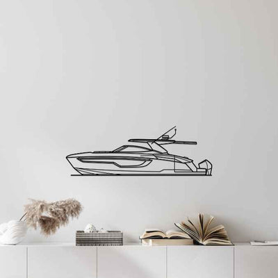 38 GLS 2022 Silhouette Metal Wall Art