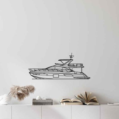 55 Fly 2021 Silhouette Metal Wall Art