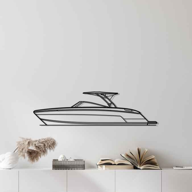 R6 2022 Silhouette Metal Wall Art