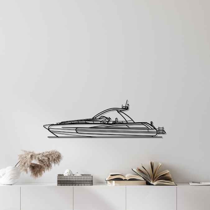 F45S Silhouette Metal Wall Art