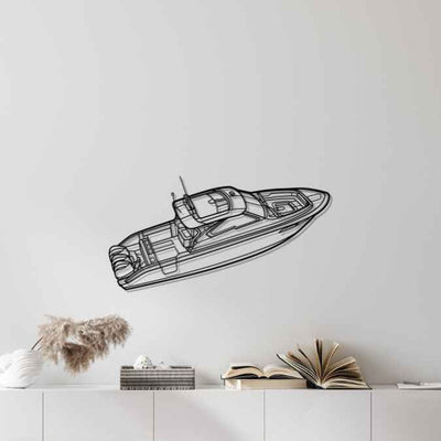 36 2019 Angle Silhouette Metal Wall Art