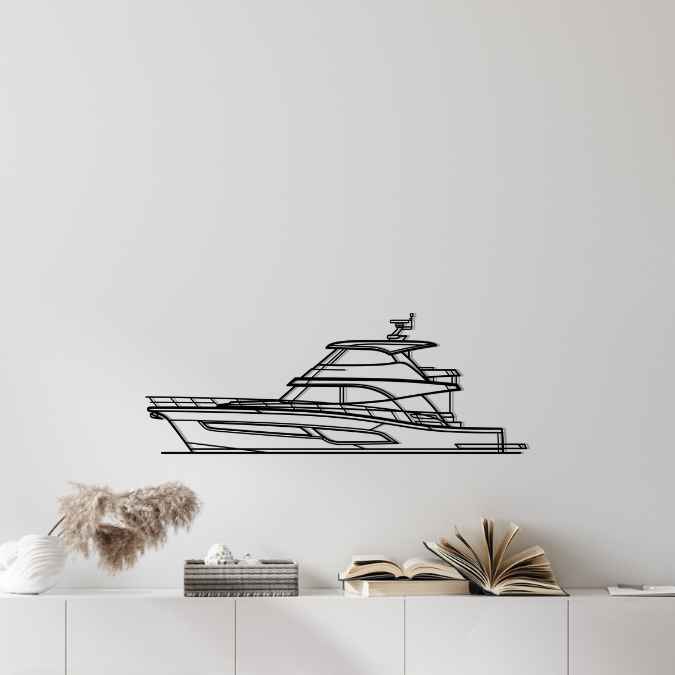 64SMY 2023 Silhouette Metal Wall Art