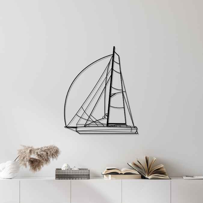 Class 40 Angle Silhouette Metal Wall Art