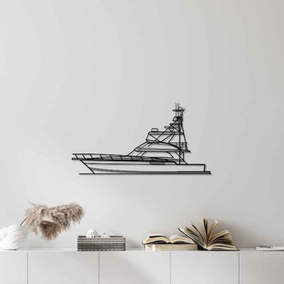 50 1989 Silhouette Metal Wall Art