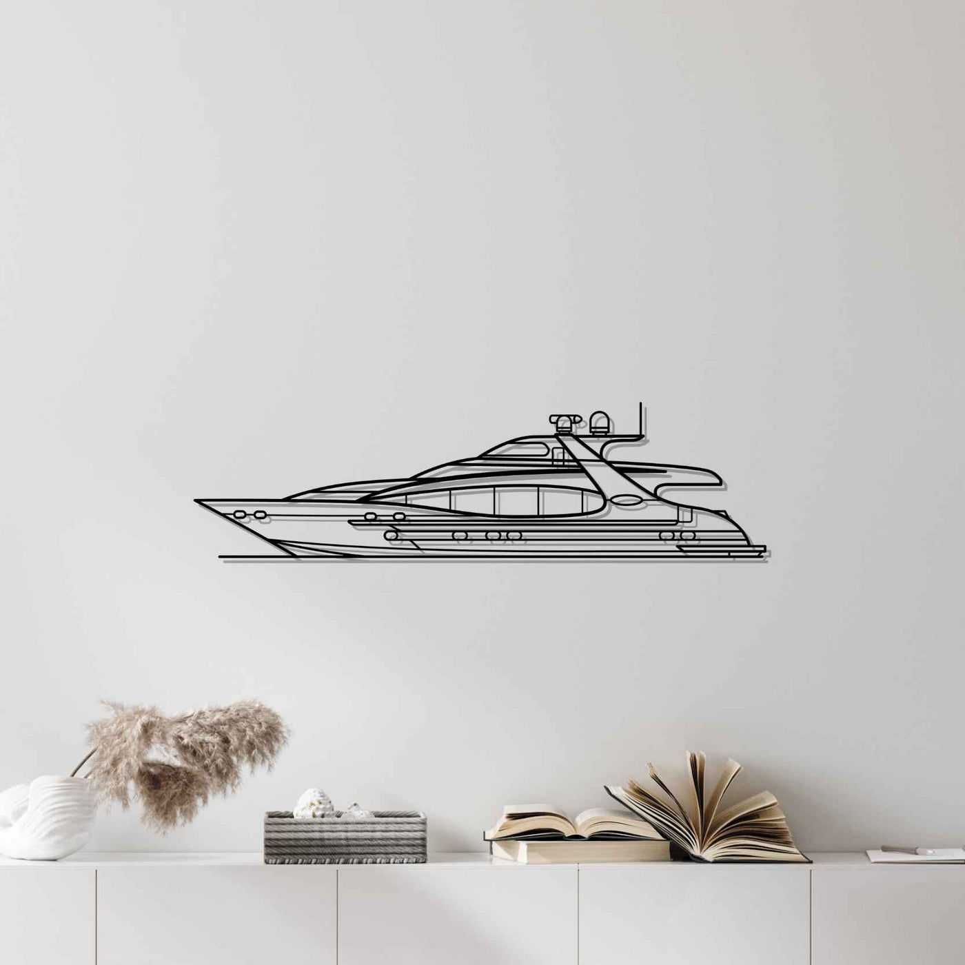 Baron 31 Silhouette Metal Wall Art