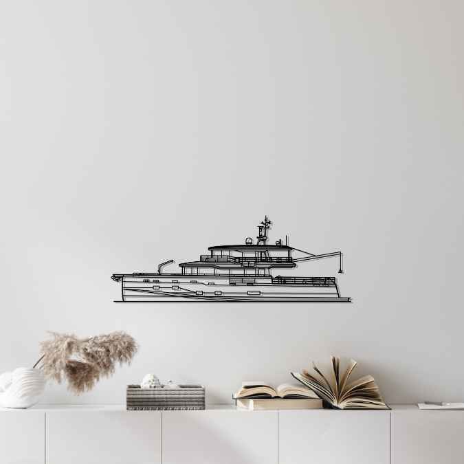 85 2023 Silhouette Metal Wall Art