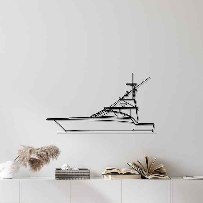 43 1996 Silhouette Metal Wall Art