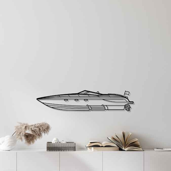 XRS43 Silhouette Metal Wall Art