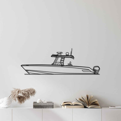 330 Outrage Silhouette Metal Wall Art