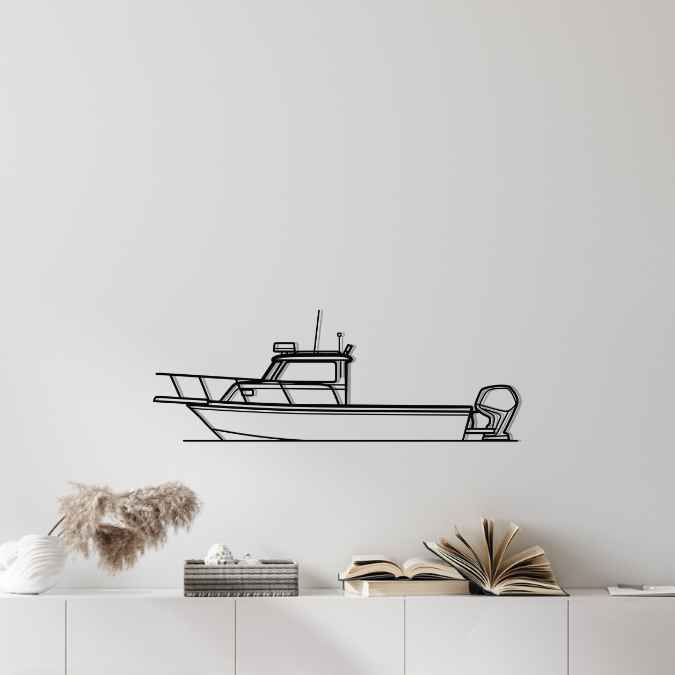 2520 XLD Silhouette Metal Wall Art